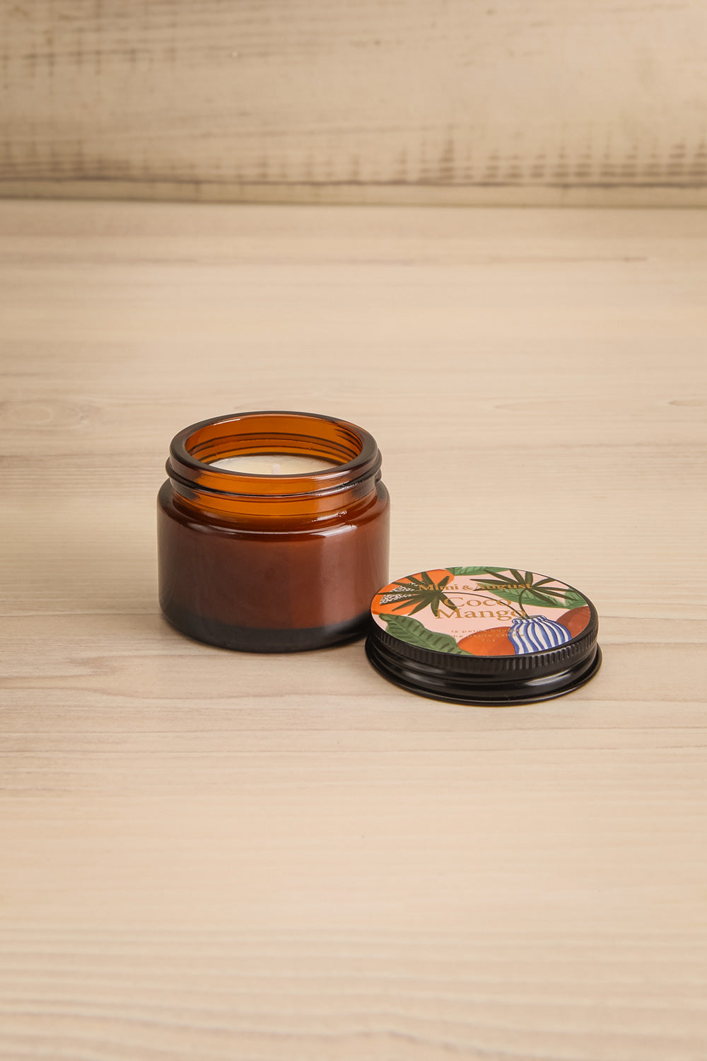 Coco Mango Reusable Candle | Maison garçonne 2 oz view