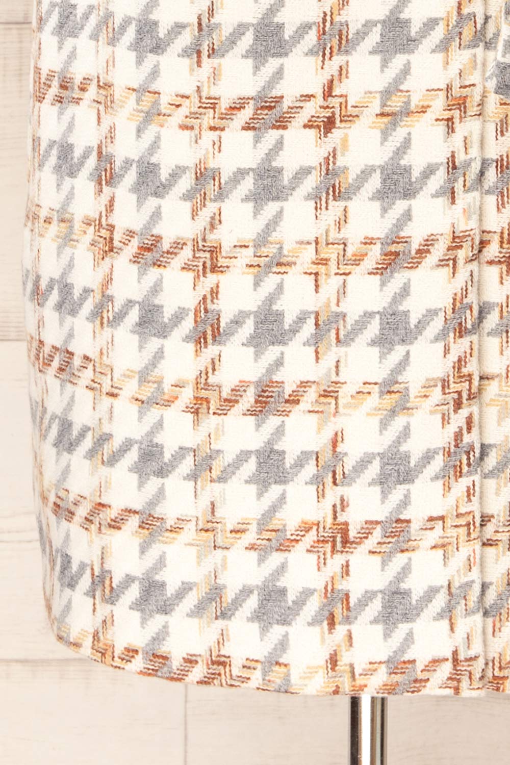 Conakry Long Houndstooth Coat | La petite garçonne bottom