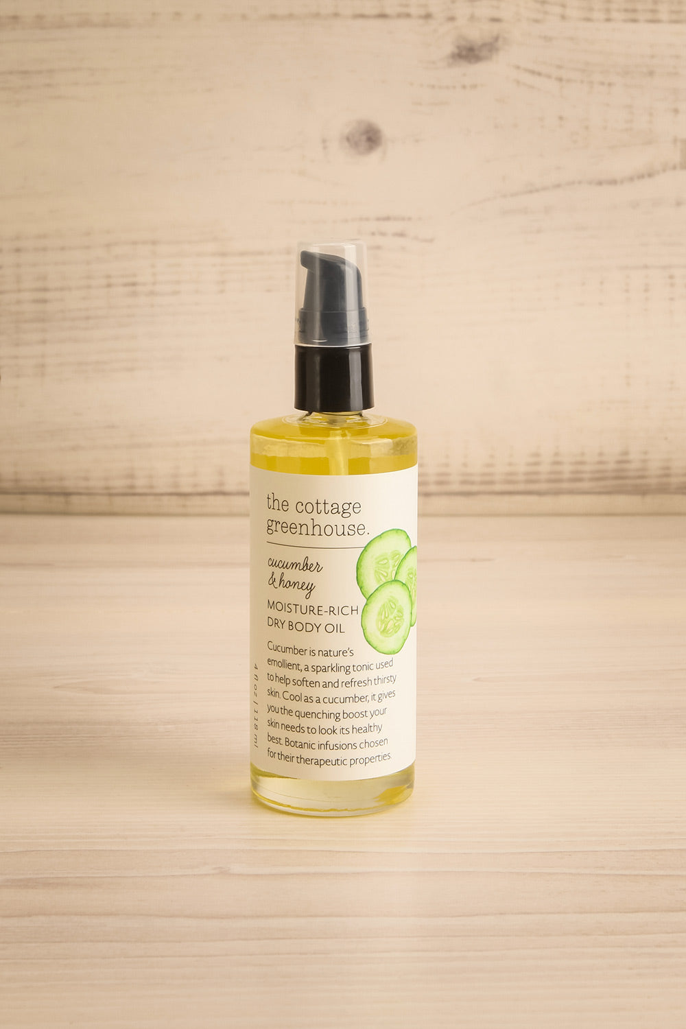 Cucumber & Honey Dry Body Oil | Maison garçonne front