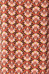 Creteil Pink Patterned Cami Top w/ Thin Straps | La petite garçonne texture