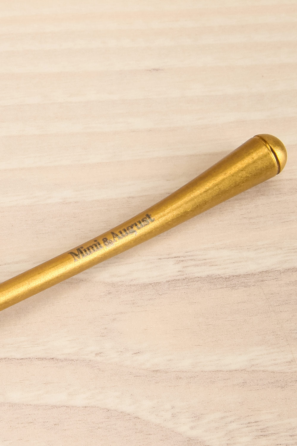 Gold Teaspoon | Maison garçonne close-up