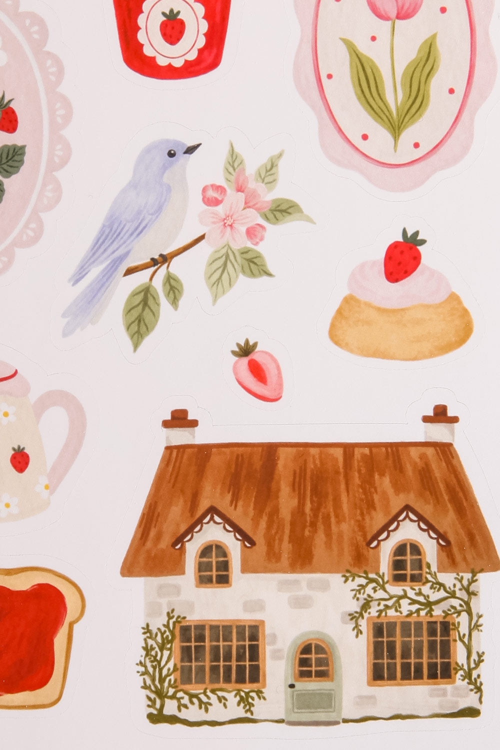 Cottage Breakfast Sticker Sheet | Maison garçonne