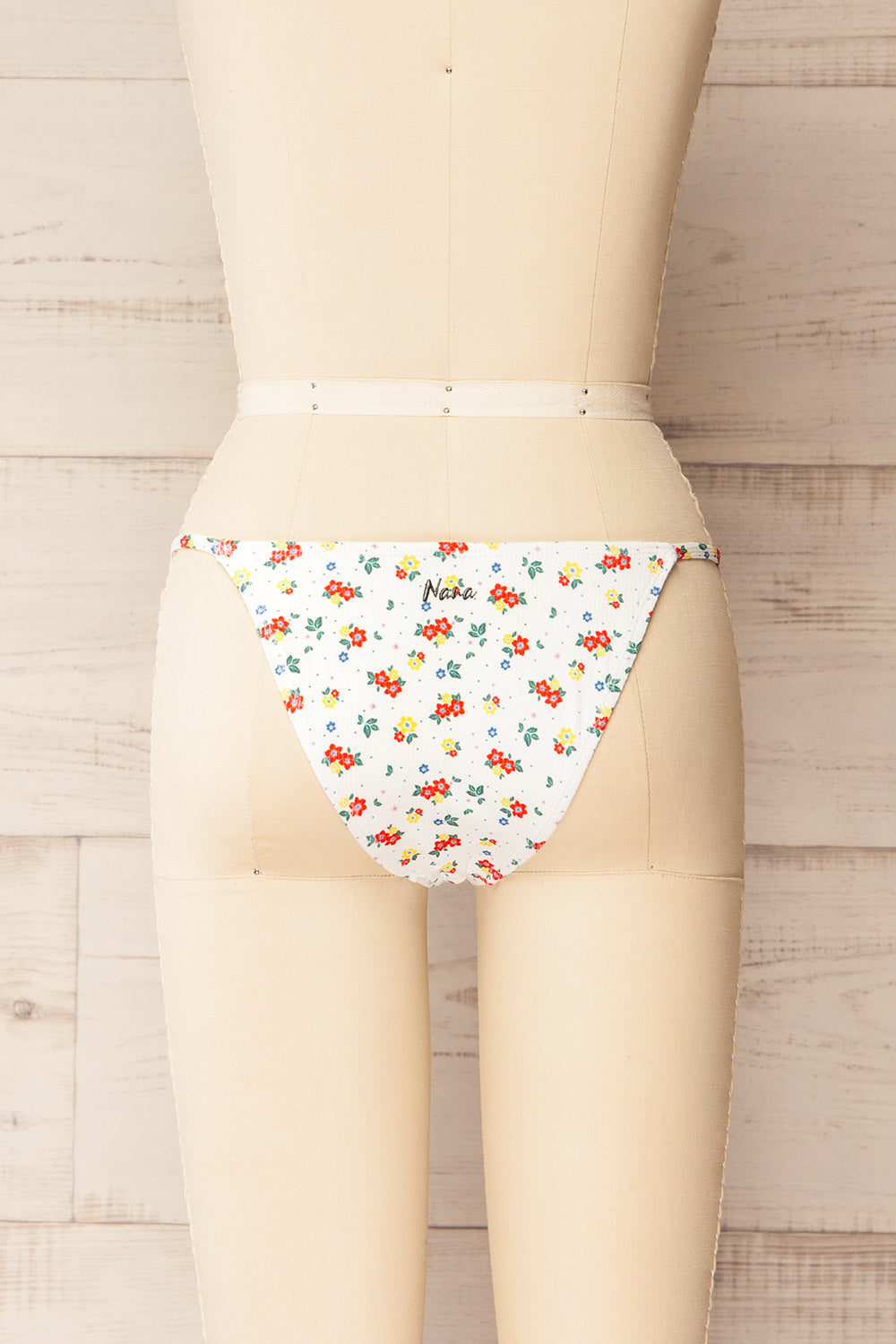 Depok Flowers and Dots Bikini Bottom | La petite garçonne back view
