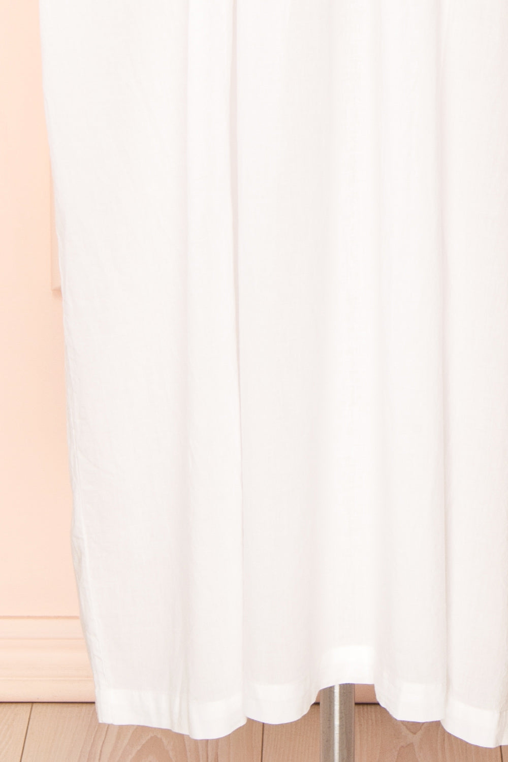 Doriane White Cotton Nightgown | Boutique 1861 bottom