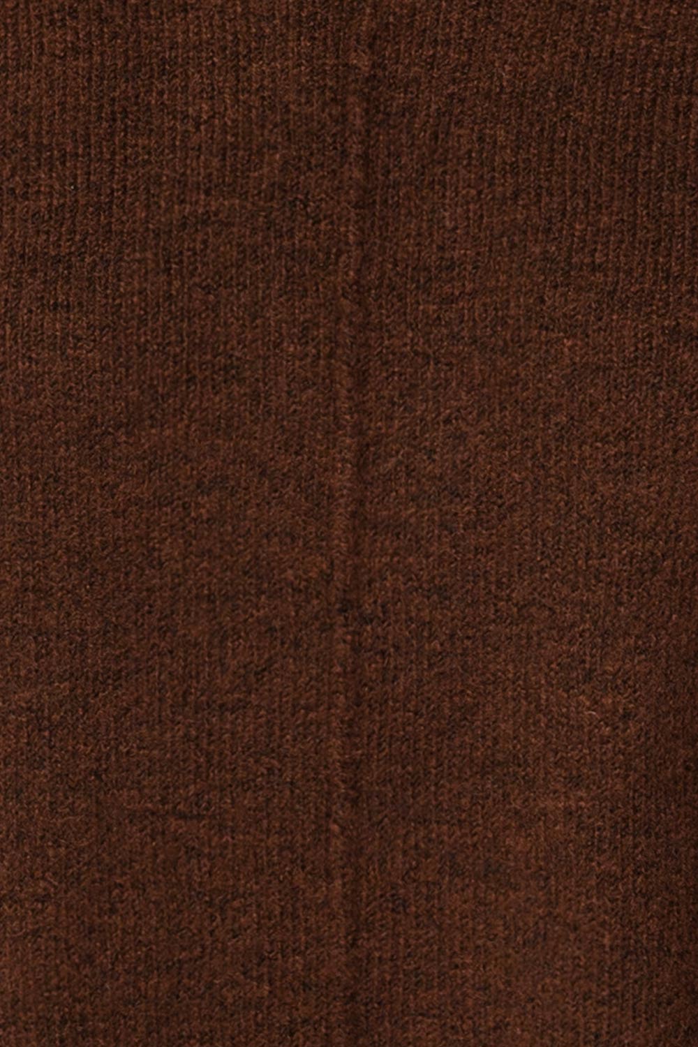 Dundee Brown Soft Loose Sweater | La petite garçonne fabric