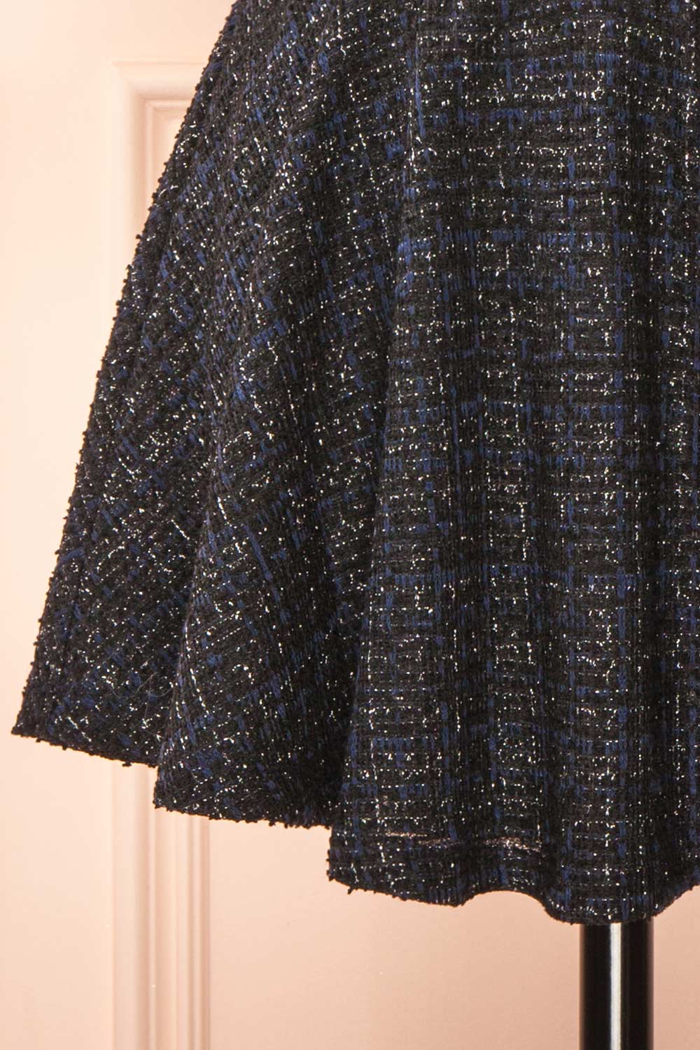 Eleonora Short Sparkling Tweed Skirt | Boutique 1861 back