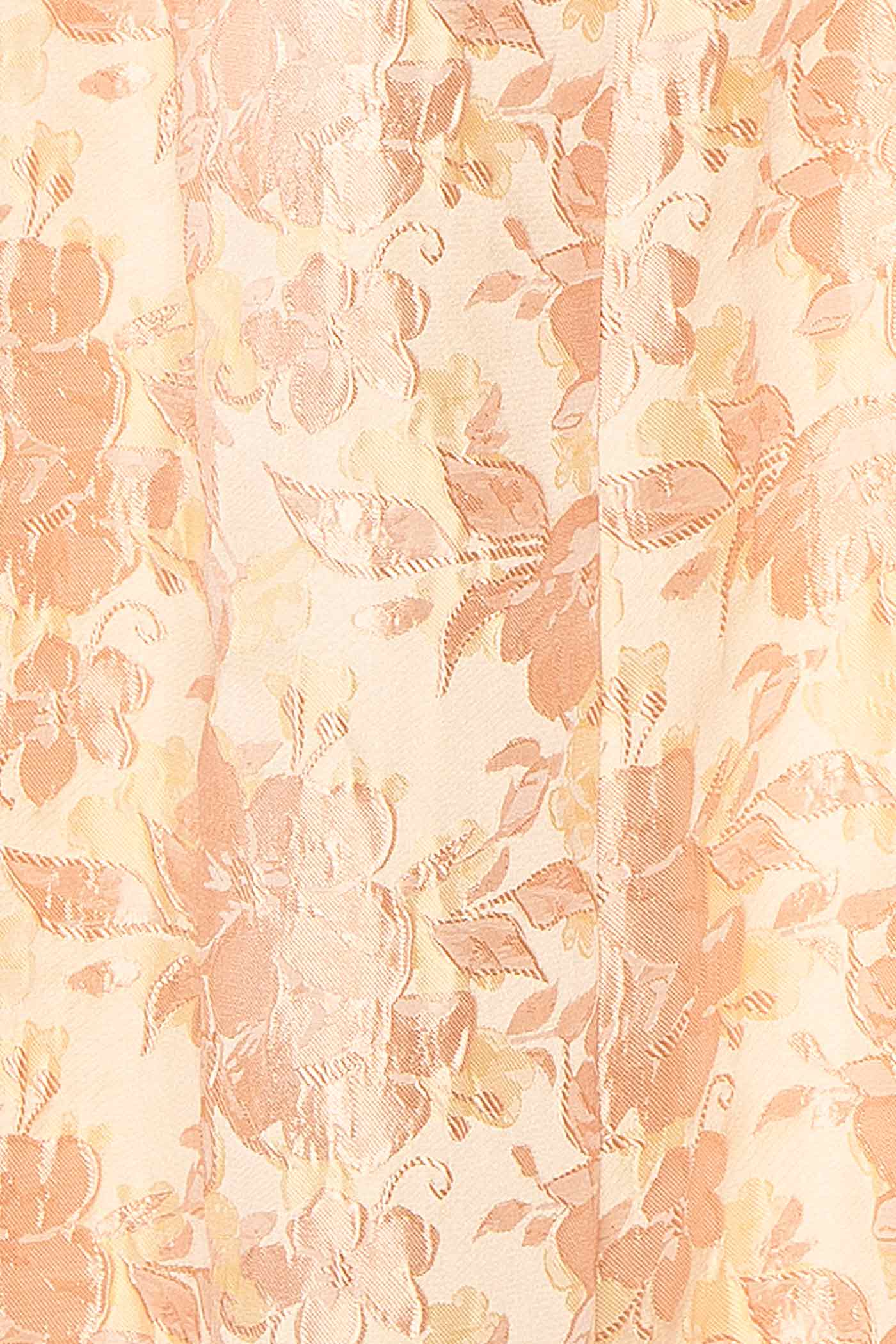 Emela Rose | Robe Midi Florale avec Nœud au Dos