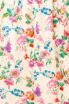 Emmelie Colourful Floral Babydoll Dress | Boutique 1861  fabric