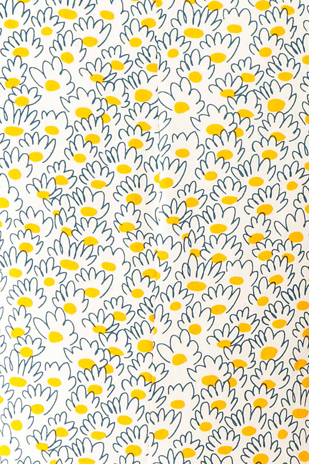 Espinosa Short Daisy Print Tee Dress | La petite garçonne fabric