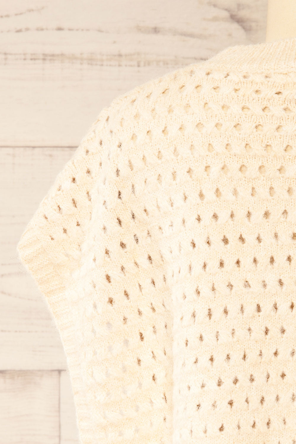 Etawah Sleeveless Knit Vest | La petite garçonne back