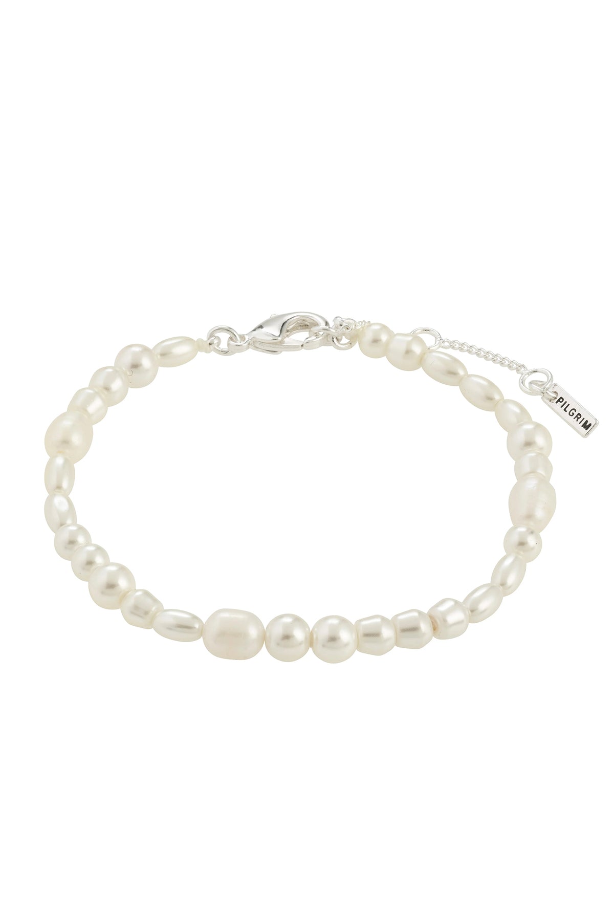 Exeter Argent | Bracelet de Perles par Pilgrim