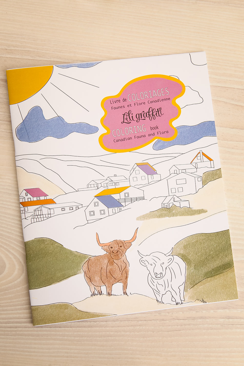 Fauna and Flora Colouring Book | Maison garçonne cover