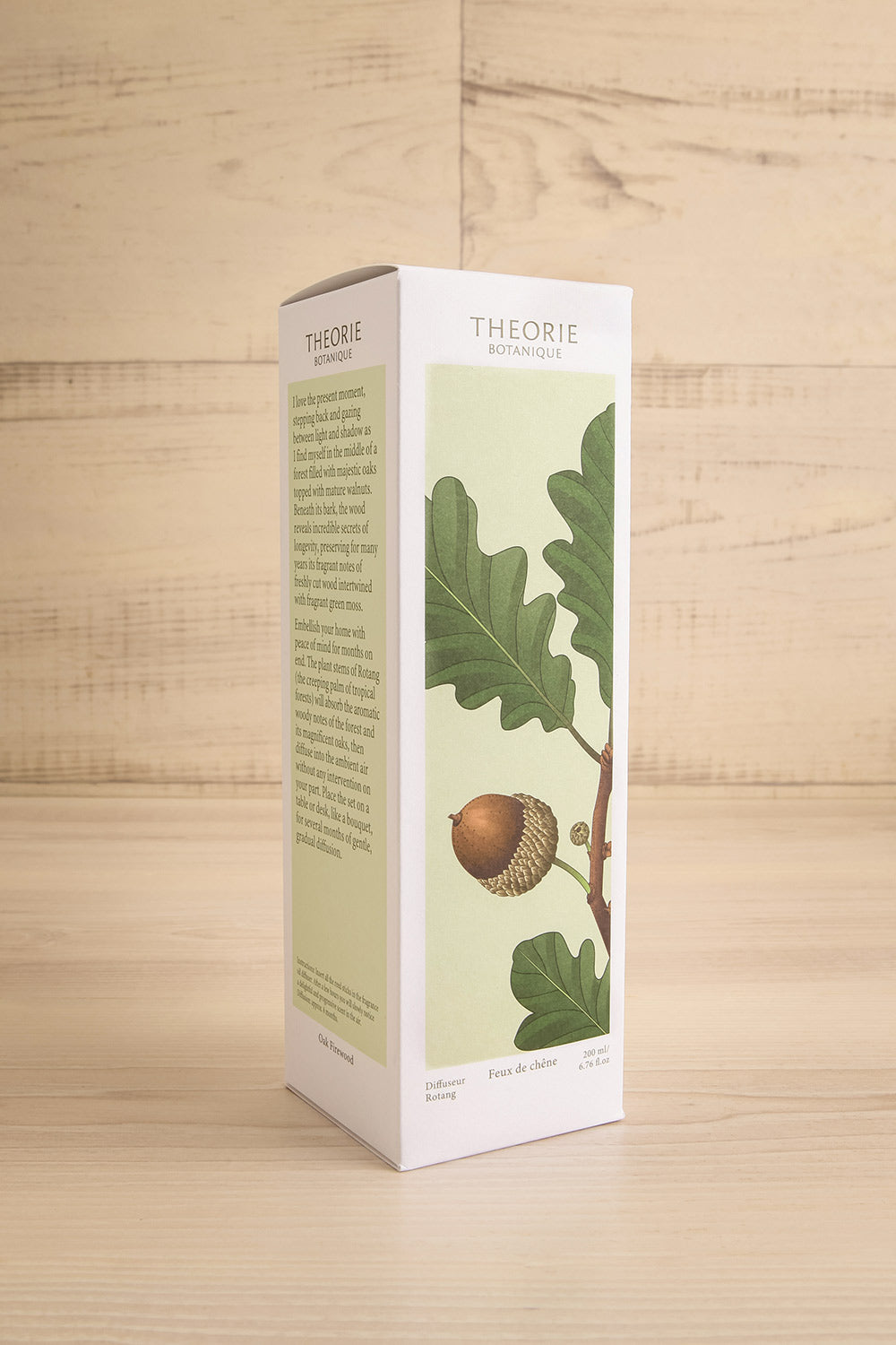 Oak Firewood Reed Diffuser by Theorie Botanique | Maison garçonne box