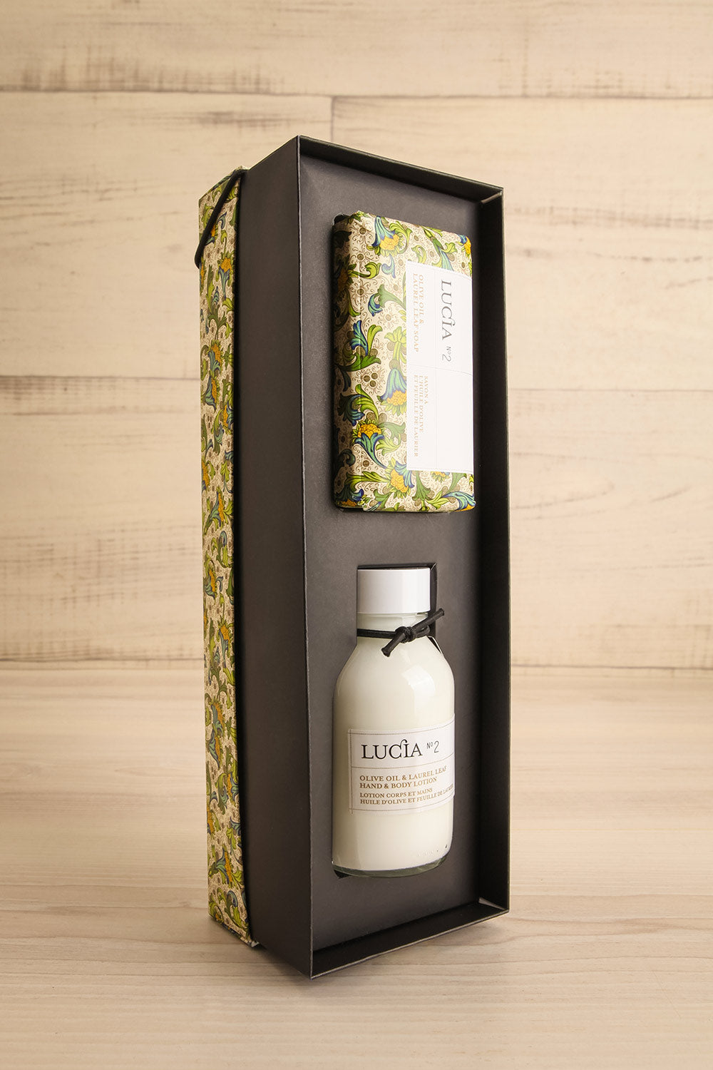 Feuille de Laurier et Huile d'Olive | Coffret Cadeau de Lucia