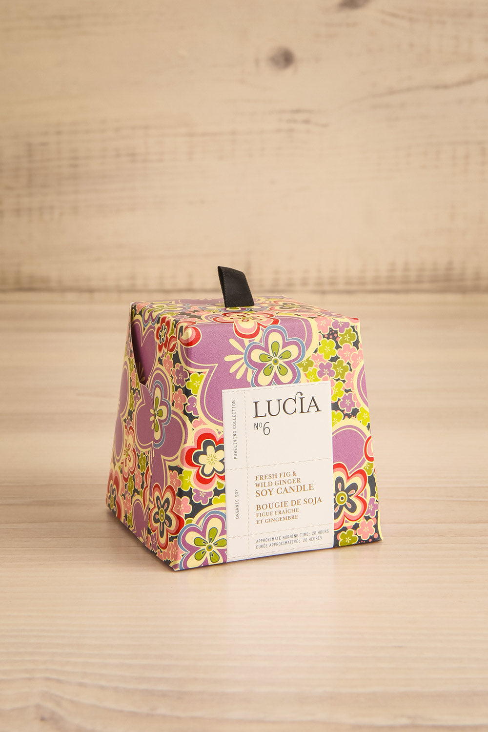 Fresh Fig and Wild Ginger Candle by Lucia - 2 Options | Maison garçonne small box