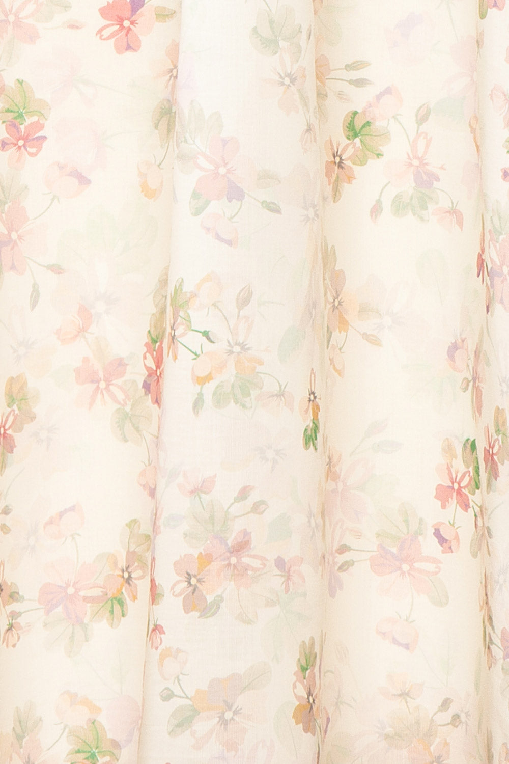 Fizelle Short Floral Babydoll Dress | Boutique 1861 fabric