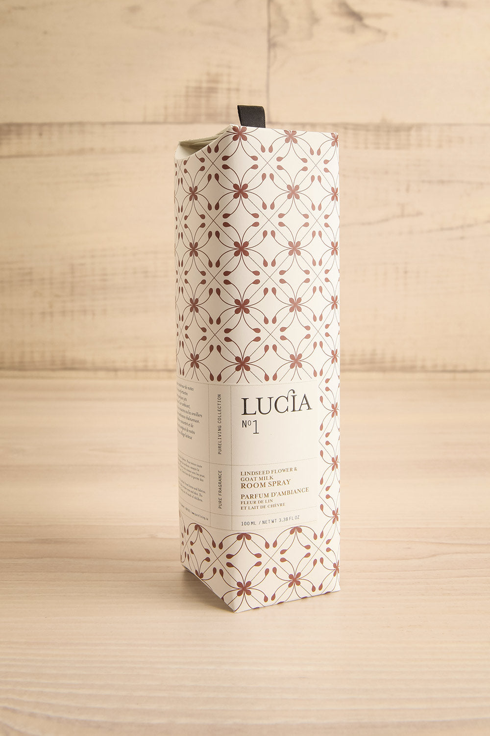 Lindseed Flower and Goat Milk Room Spray by Lucia | Maison garçonne box