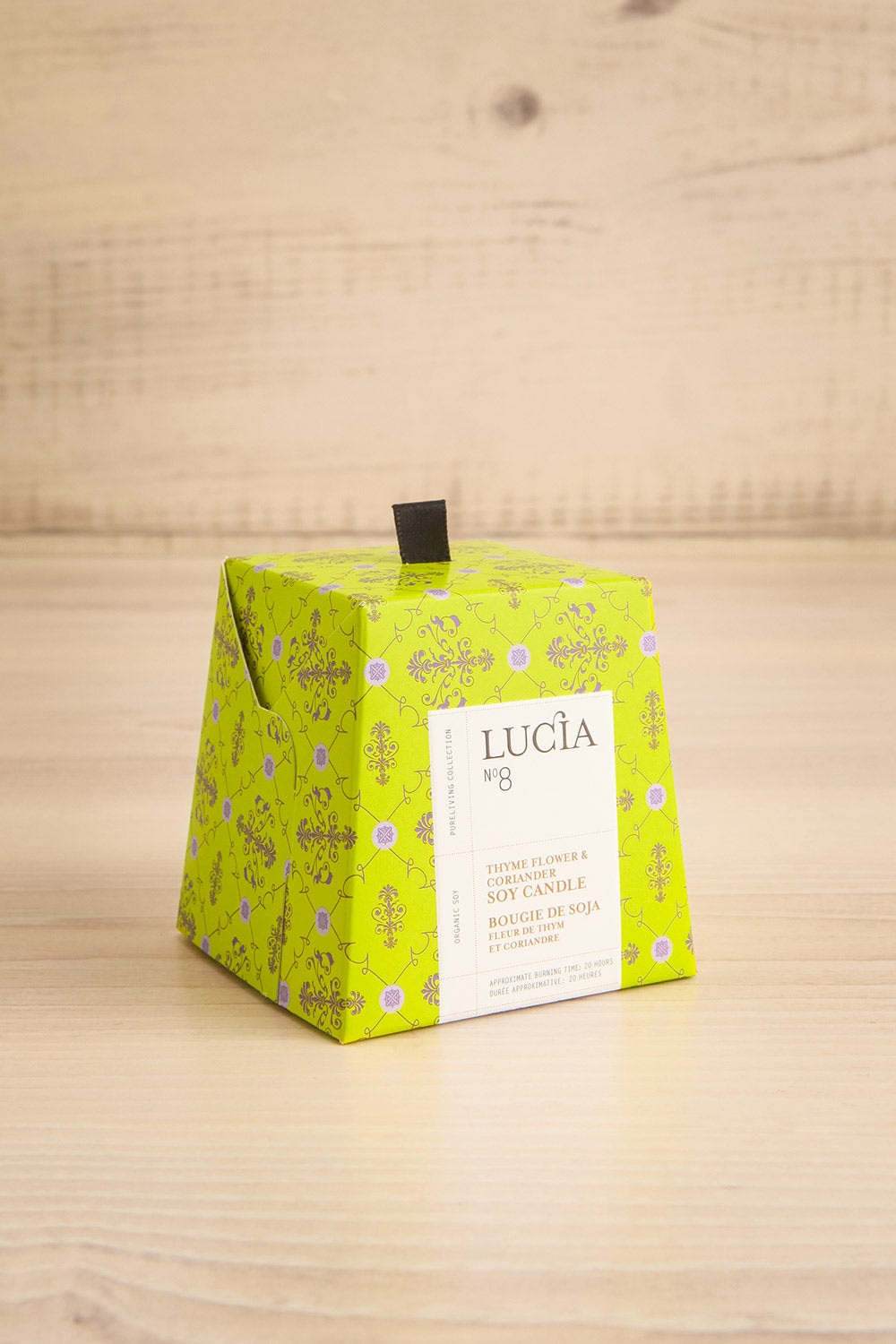 Thyme Flower and Coriander Candle by Lucia - 2 Options | Maison garçonne small box