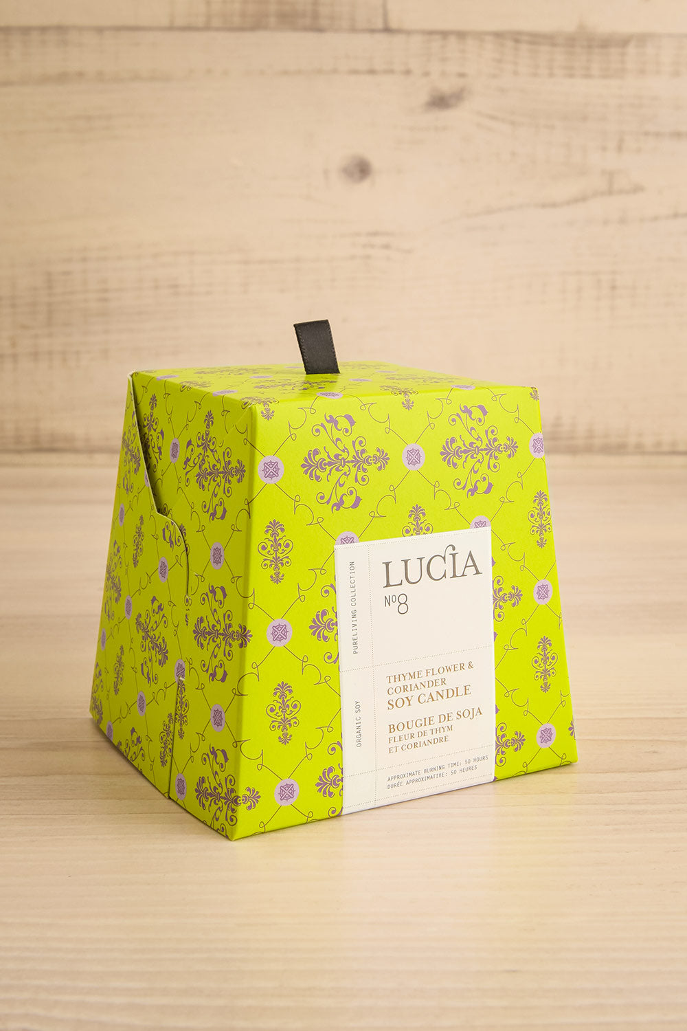 Thyme Flower and Coriander Candle by Lucia - 2 Options | Maison garçonne tall box