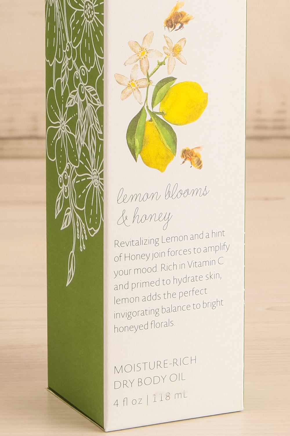 Lemon Blooms & Honey Dry Body Oil | Maison garçonne close-up