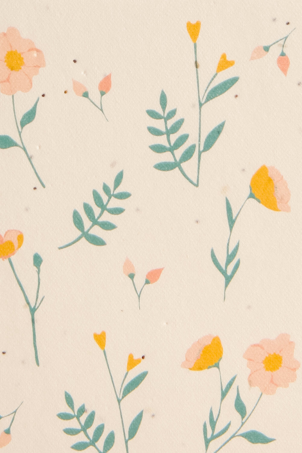 Wild Flowers Plantable Seed Card | Maison garçonne close-up
