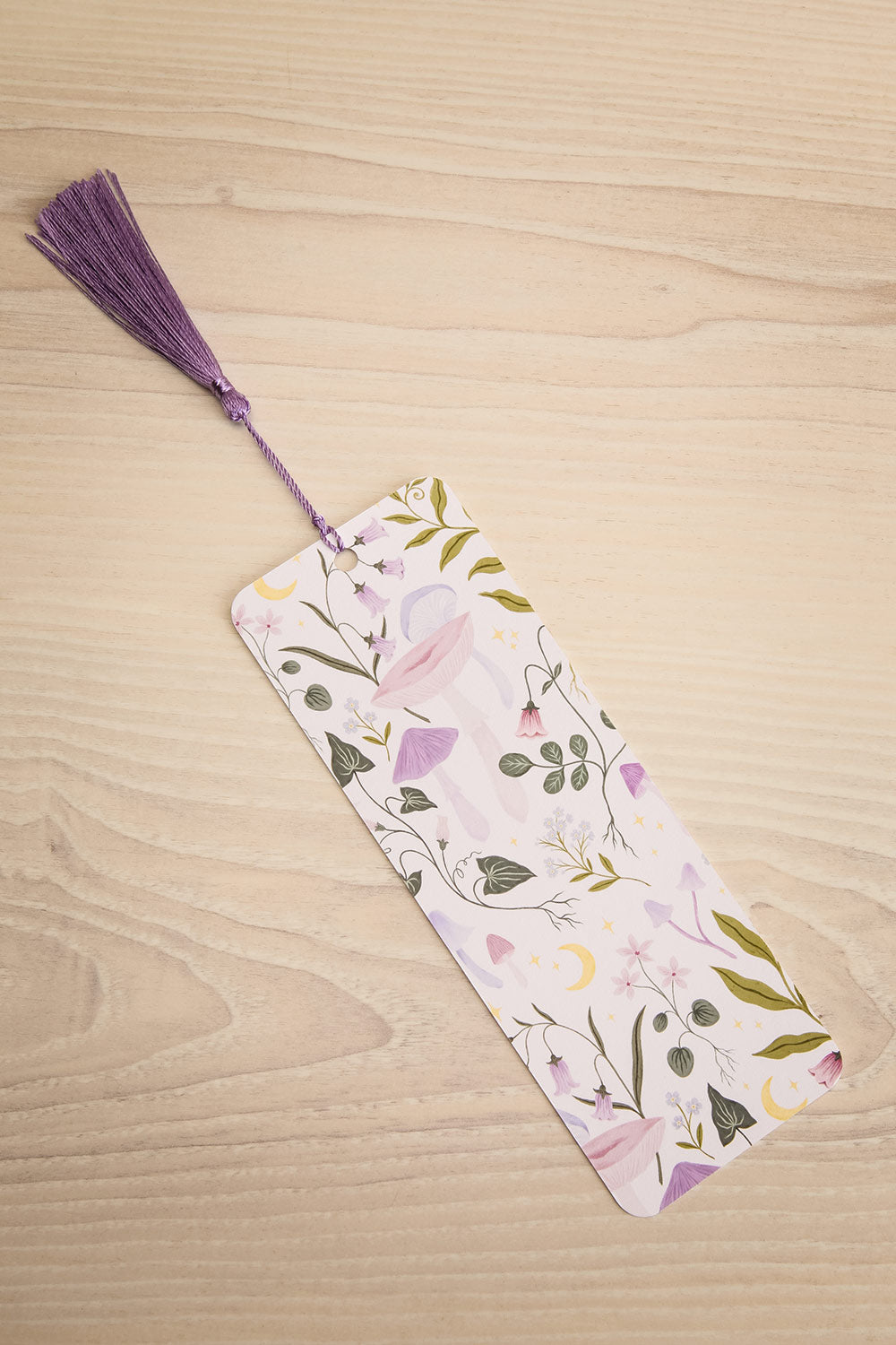 Enchanted Forest White Bookmark | Maison garçonne view