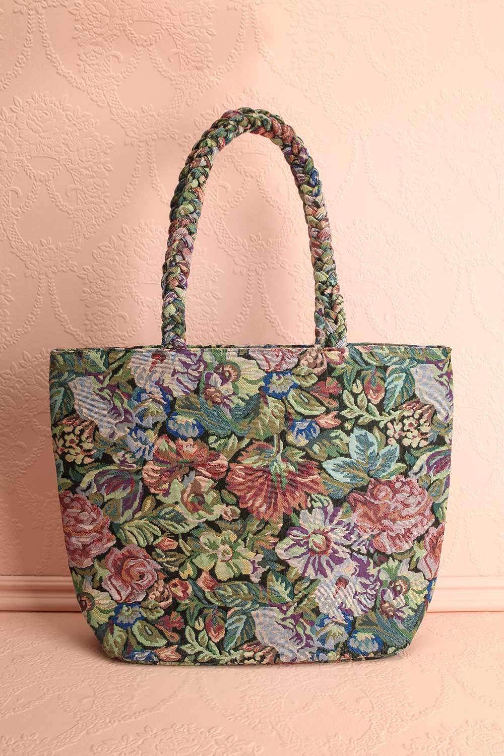 Galante Floral Jacquard Tote Bag | Boutique 1861