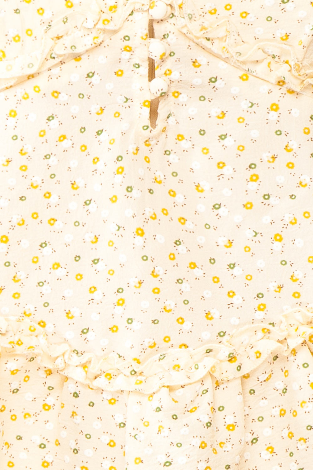 Galatea Ruffled Floral Cami Top | Boutique 1861 fabric