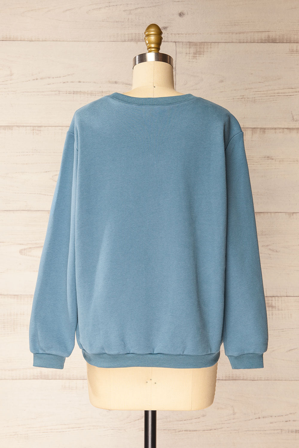 Galway Blue Exclusive La petite garçonne Embroidered Sweatshirt | La petite garçonne back view