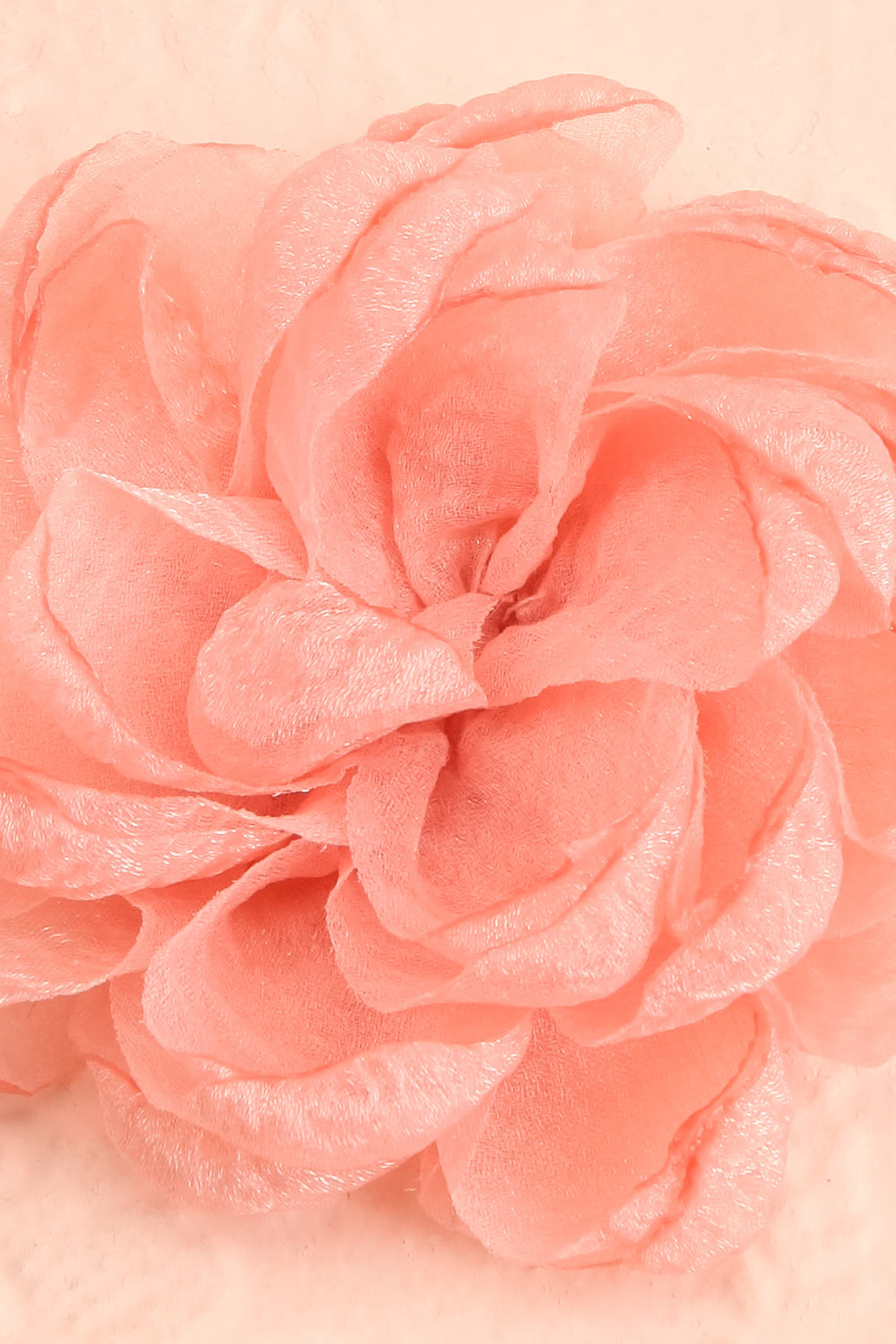 Gillian Pink Sparkly Rose Layered Choker | Boutique 1861 flat close-up