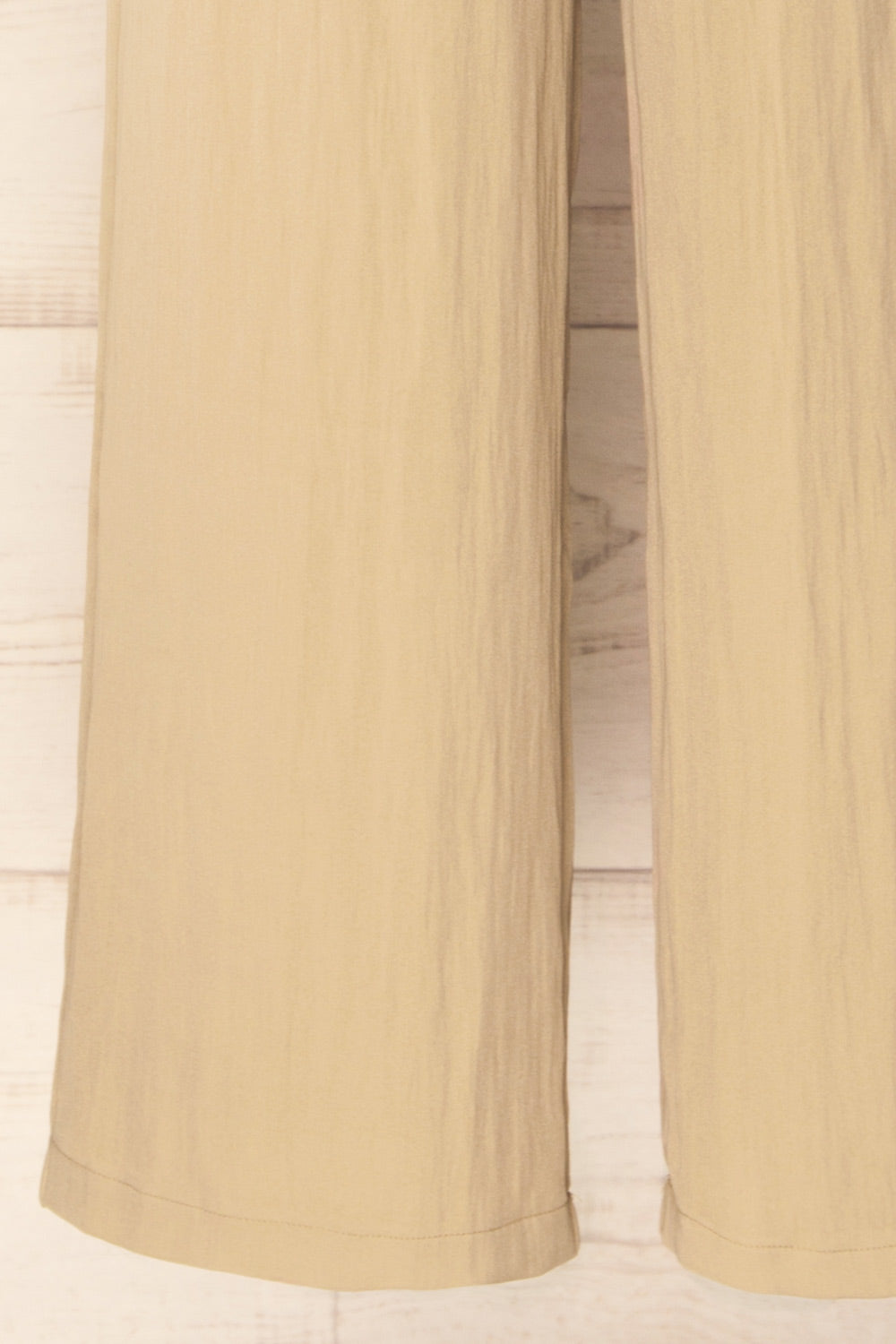 Gilroy Beige Loose-Fitted Pants with Elastic Band | La petite garçonne bottom