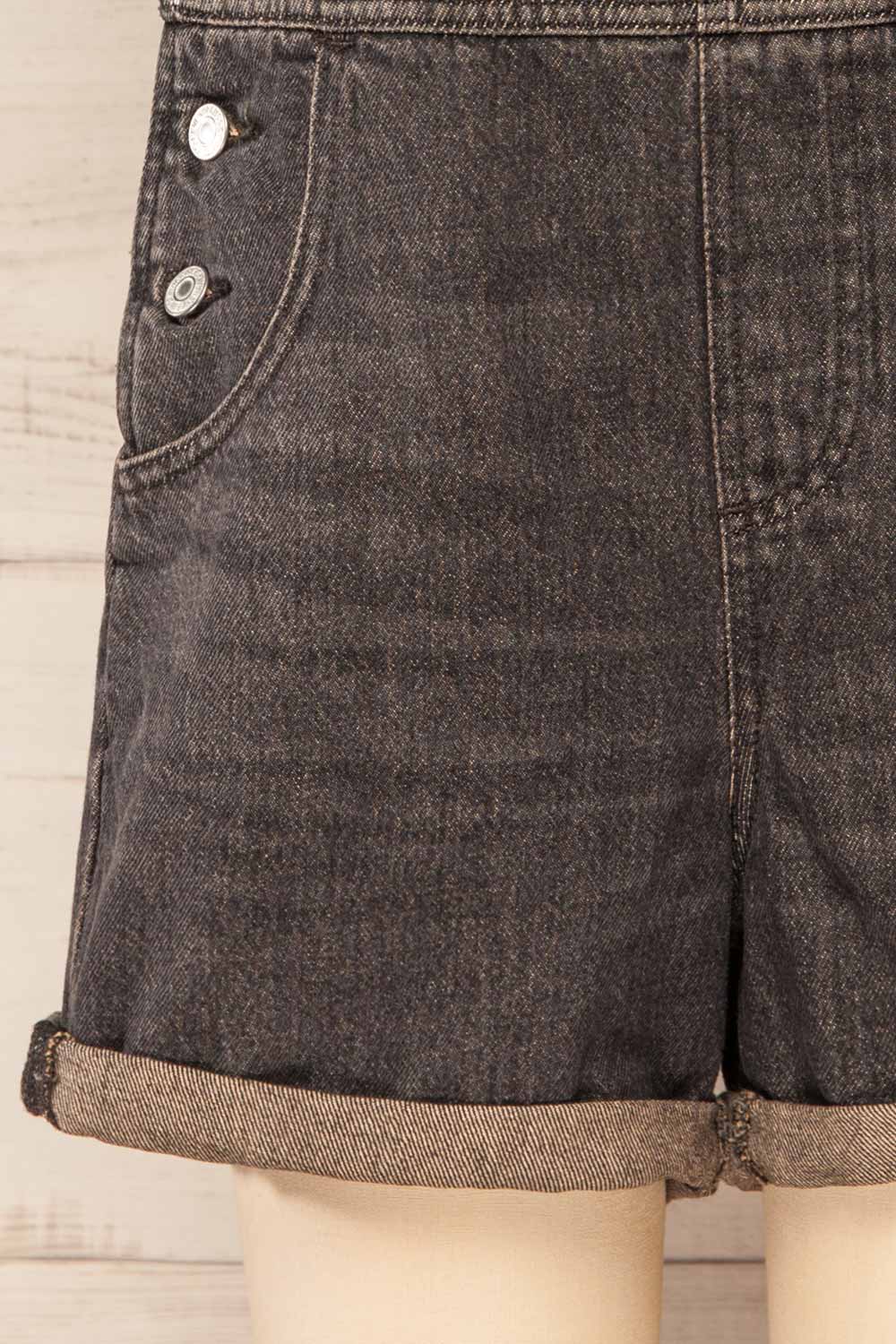 Gramenet Black Shortalls | La petite garçonne bottom