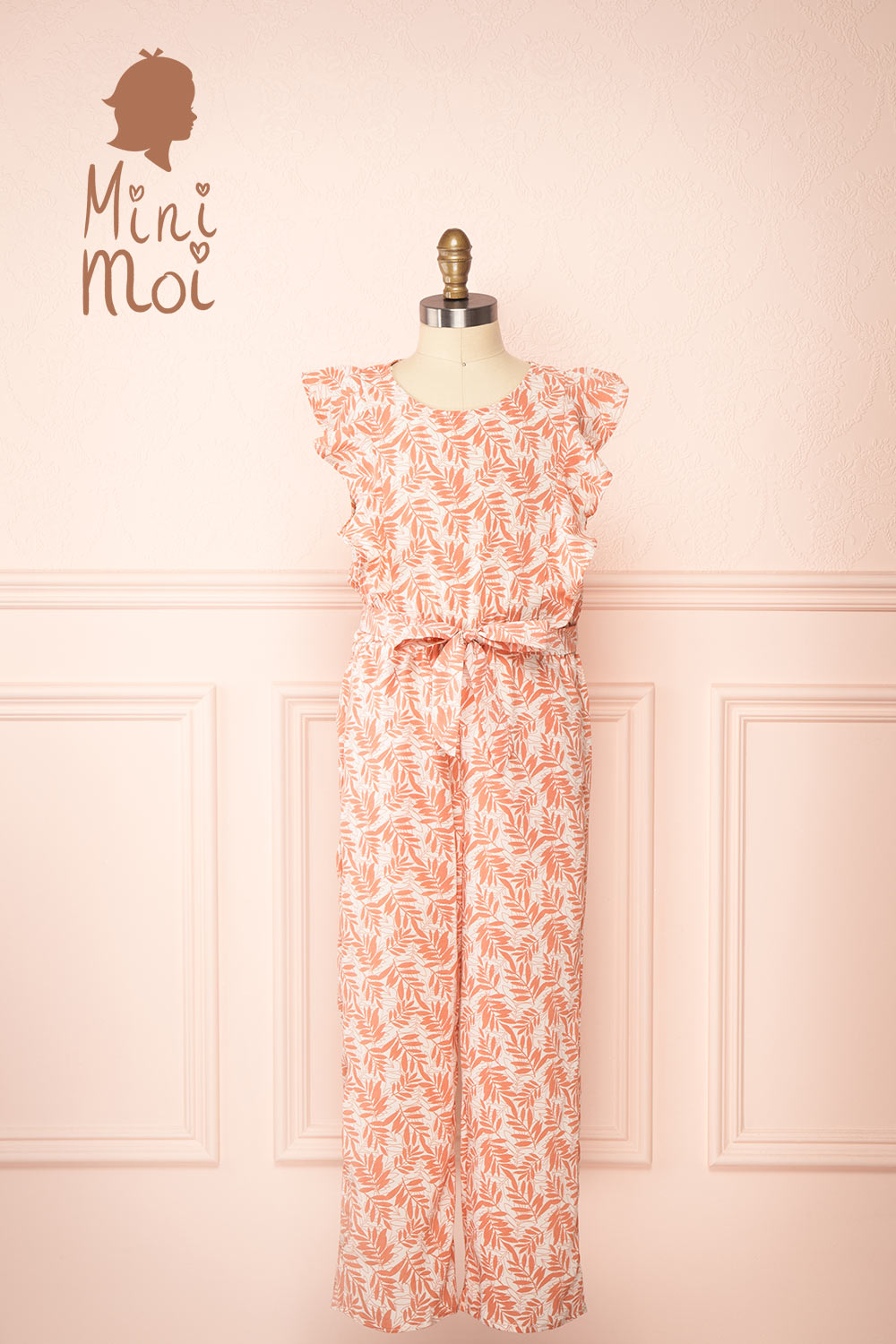 Halvva Mini Sleeveless Jumpsuit w/ Ruffles | Boutique 1861 front view