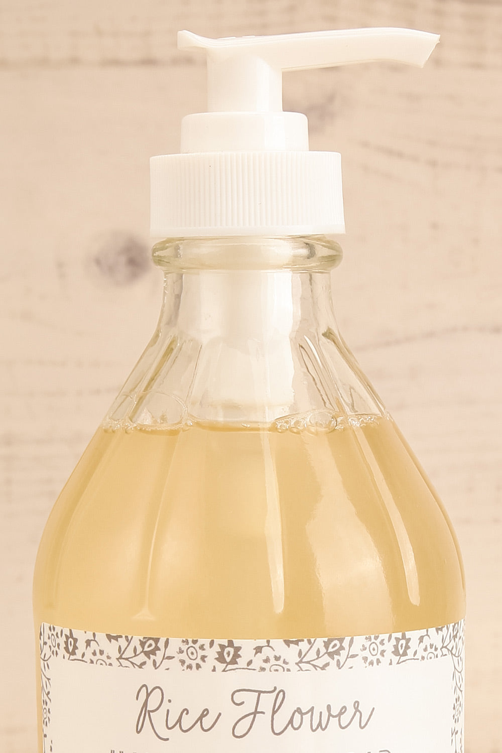 Rice Flower Liquid Hand + Body Soap | Maison garçonne detail