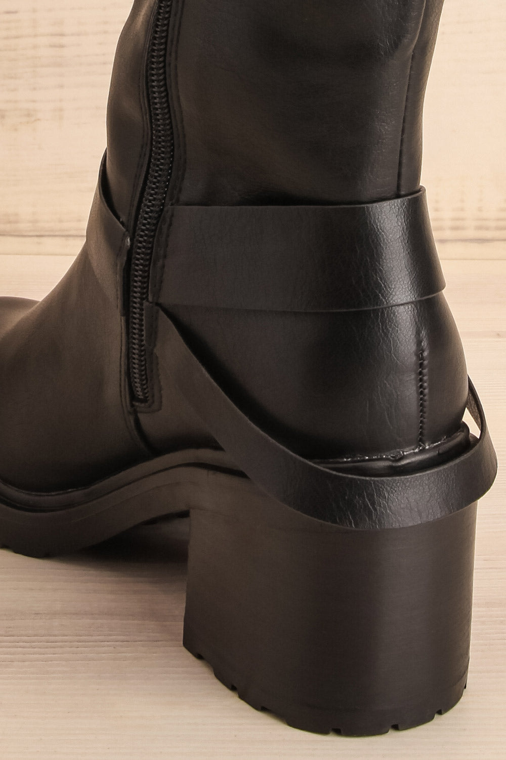 Hangu High Biker Boots | La petite garçonne back
