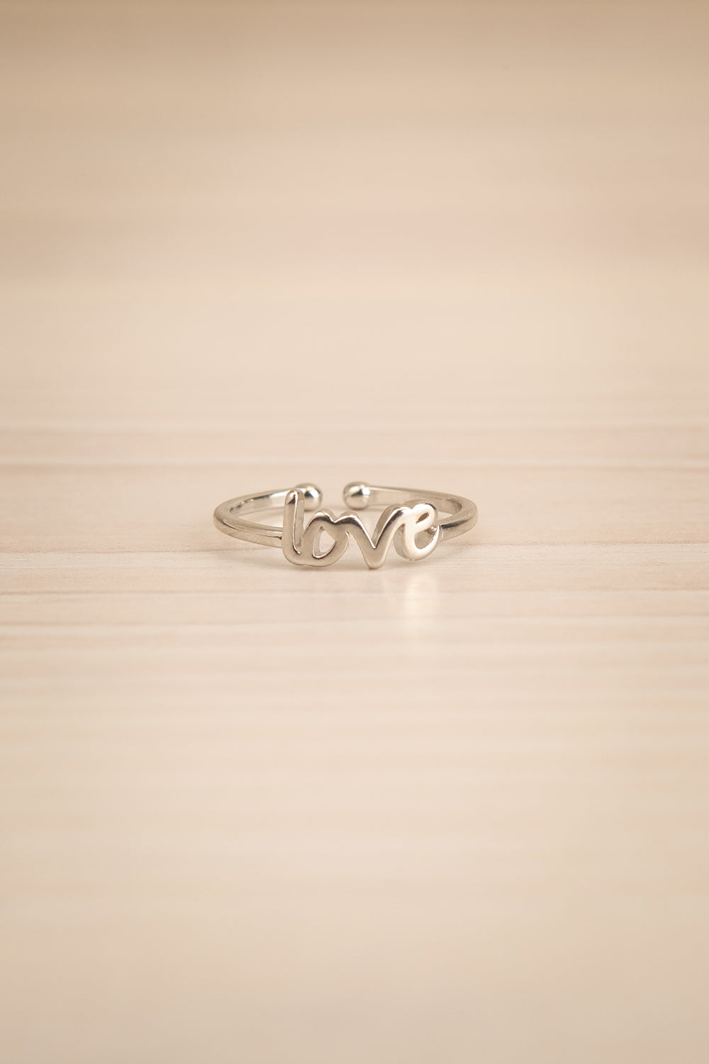 Harribey Silver Adjustable Love Ring | La petite garçonne