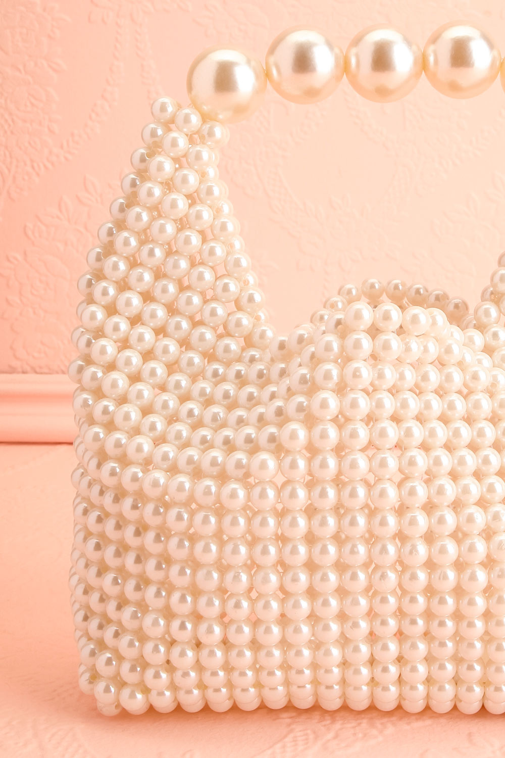 Hilza Pearl Purse | Boudoir 1861 front close-up
