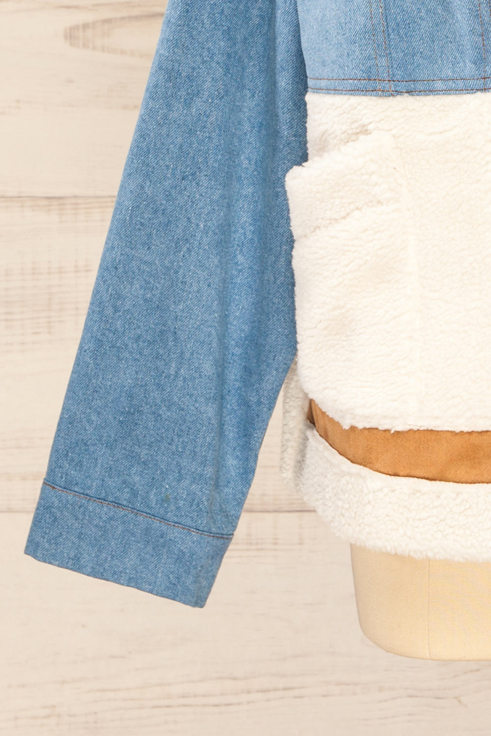 Hoddesdon Denim Jacket w/ Sherpa | La petite garçonne bottom