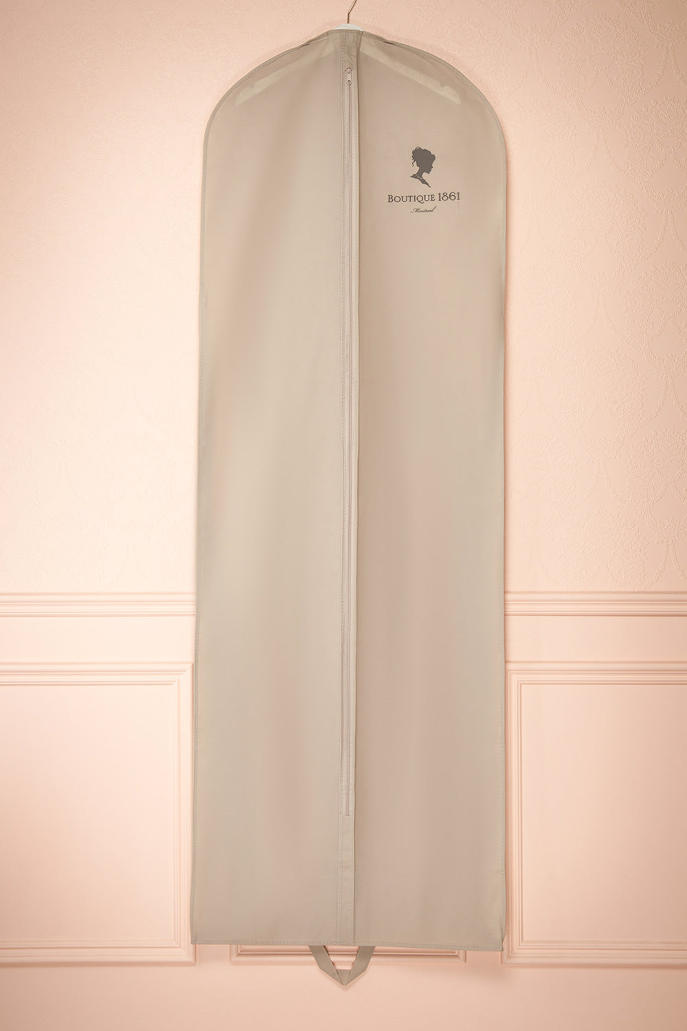 knee length dresses for ladies Grey 1861 Garment Bag