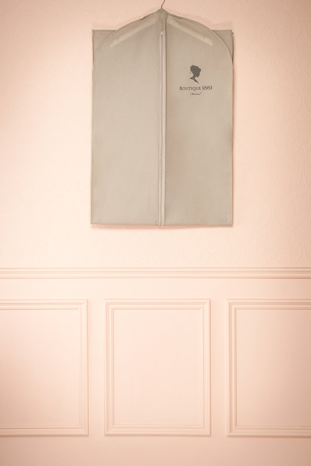 Grey 1861 Garment Bag | Boutique 1861 folded