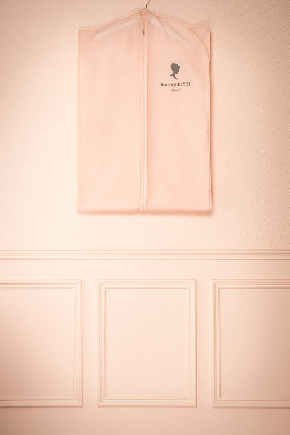 Pink 1861 Garment Bag | Boutique 1861 folded