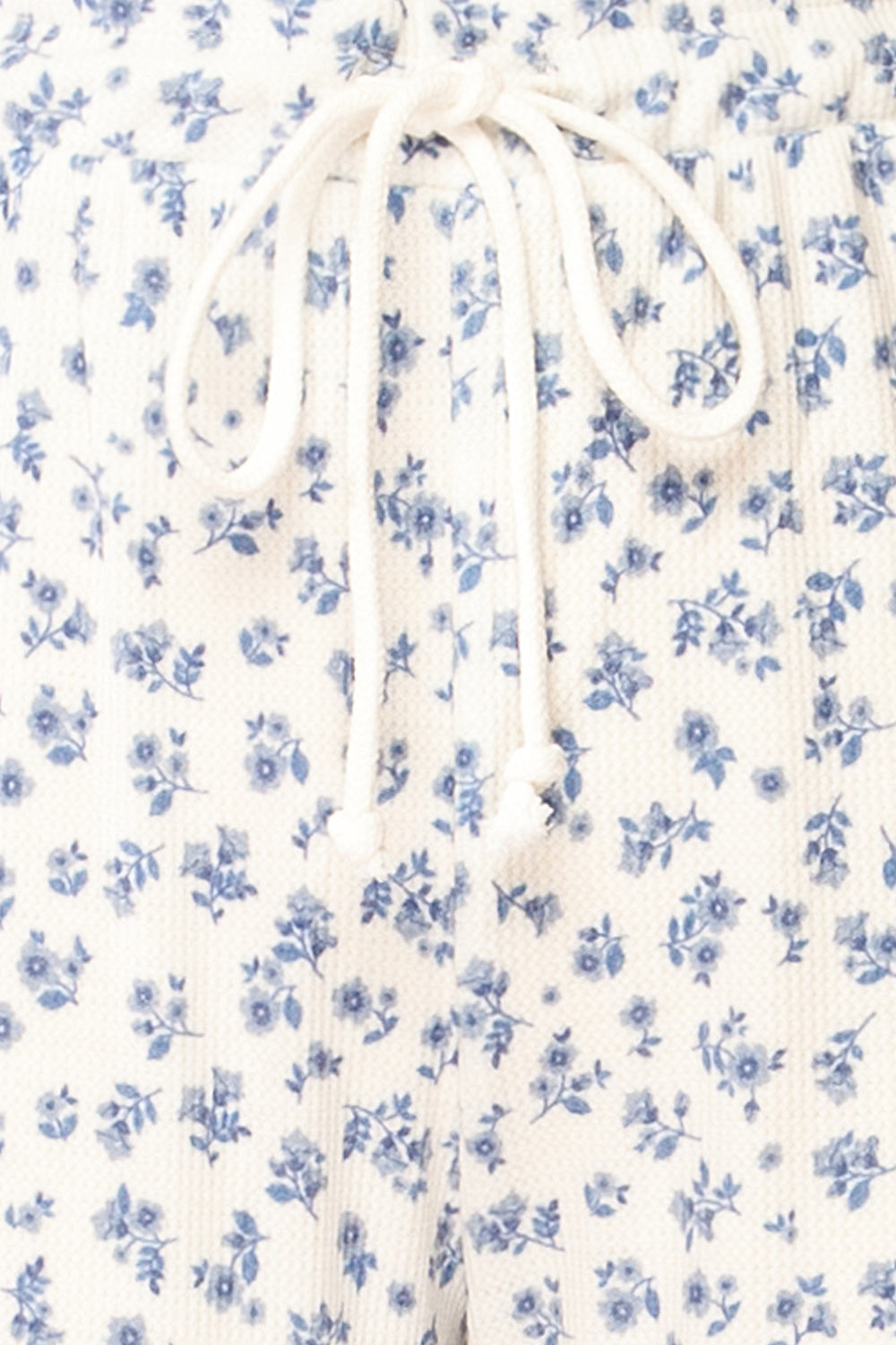 Irila Blue Floral Lounge Pants | La petite garçonne fabric