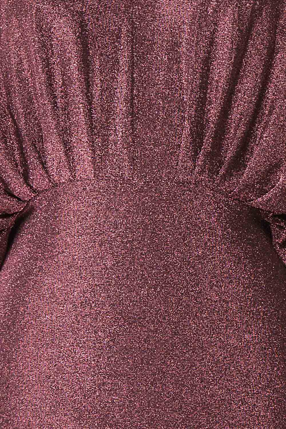 Isuma Midi Dress w/ Short Bat Sleeves | Boutique 1861 fabric