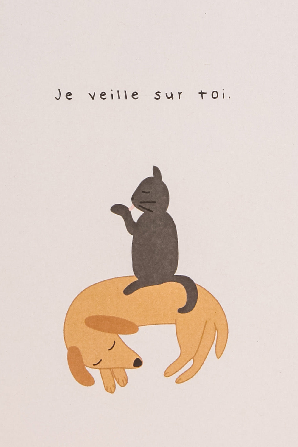 Je Veille Sur Toi | Card