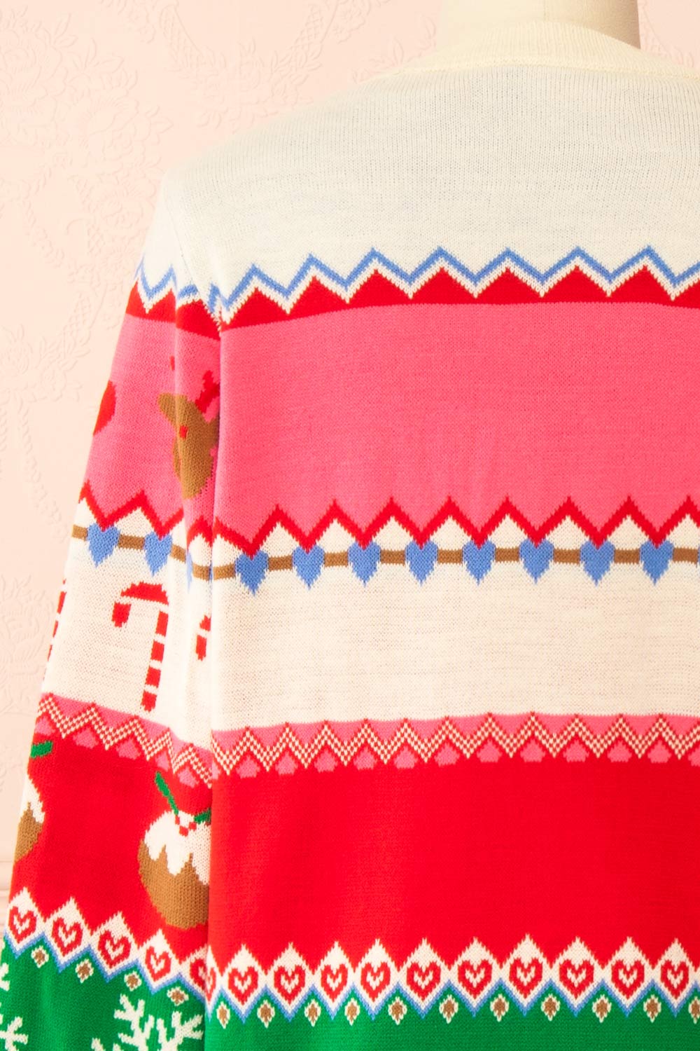 Jolly Colourful Christmas Sweater | Boutique 1861 back