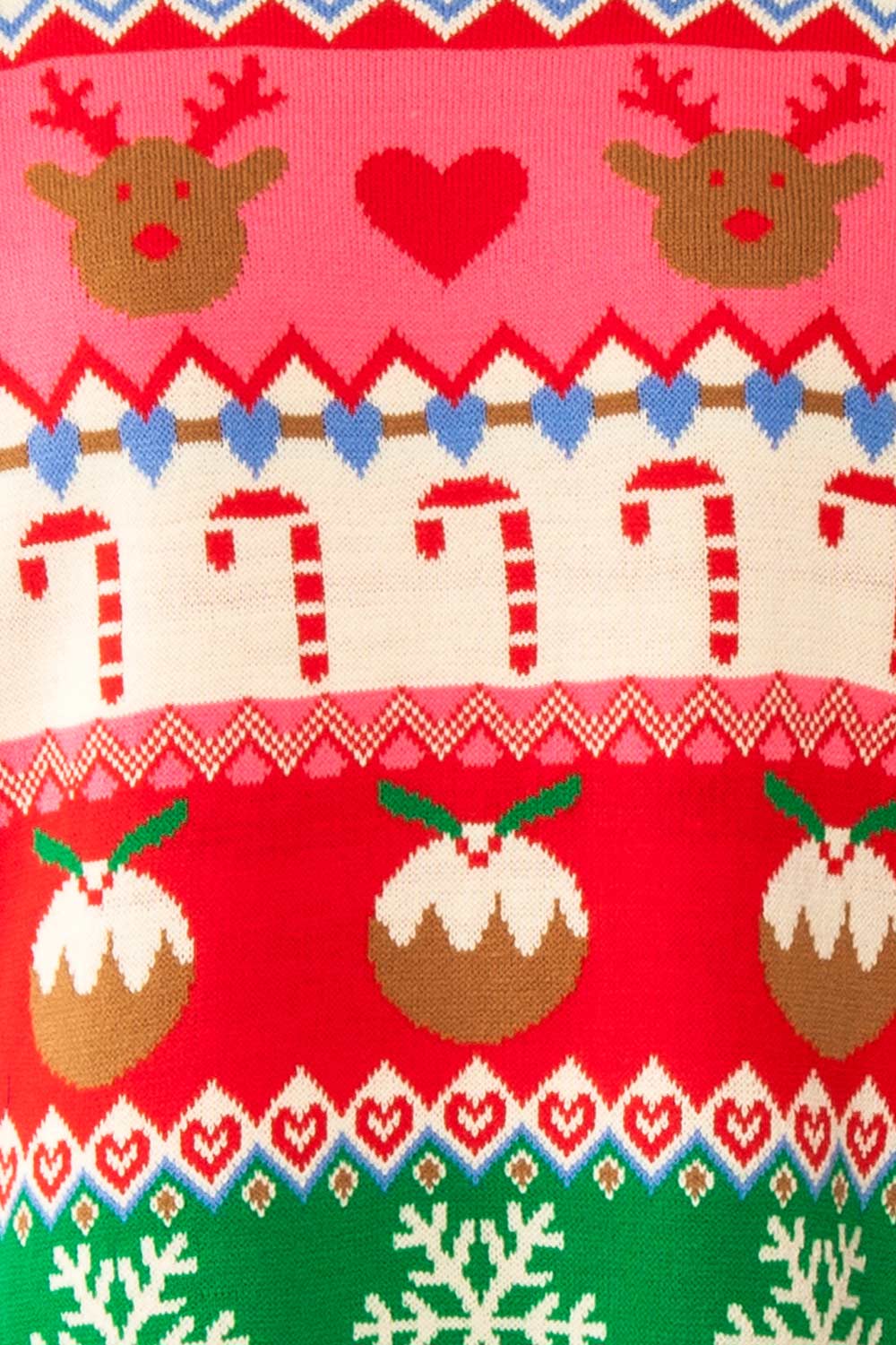 Jolly Colourful Christmas Sweater | Boutique 1861 fabric