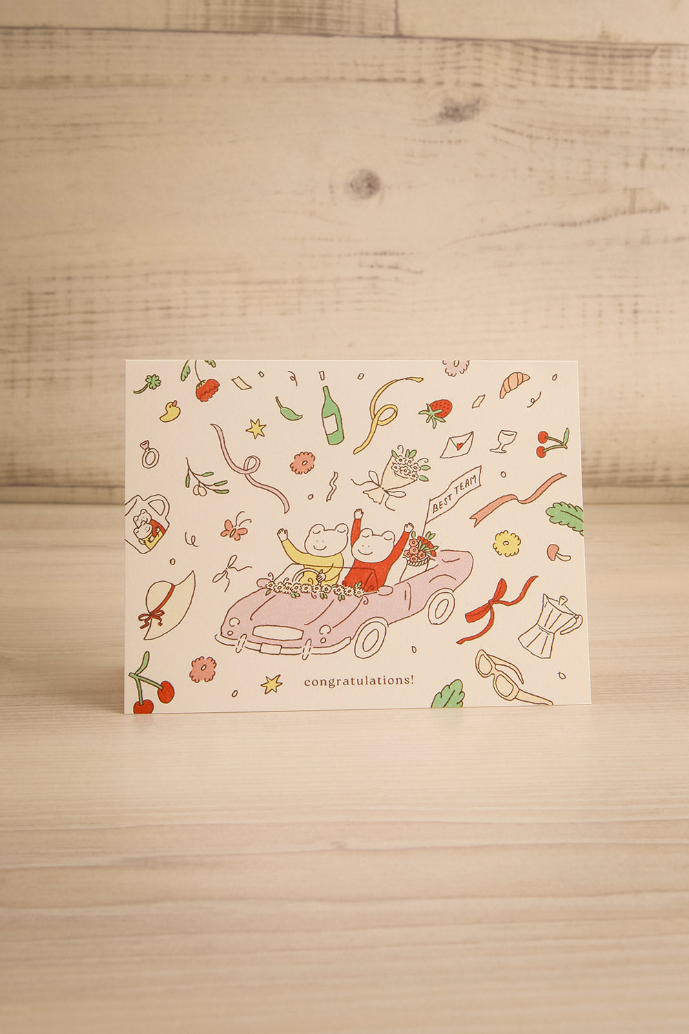 Just Married - Frog | Greeting Card