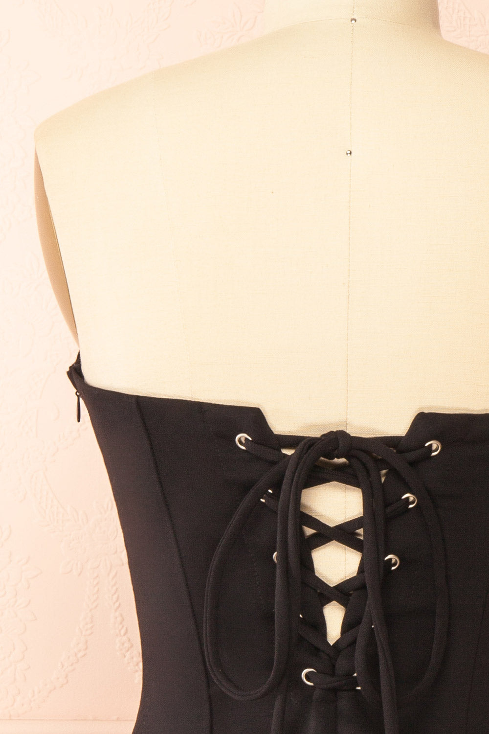 Kadia Short Dress with Balloon Skirt | Boutique 1861 back