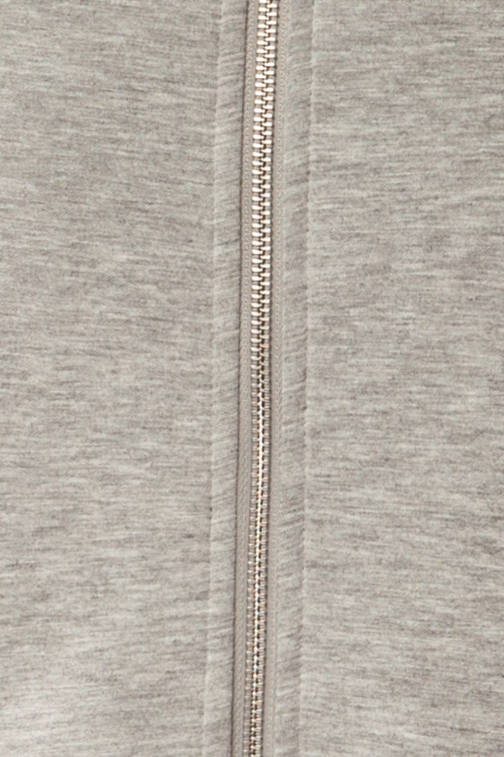 Kamour Grey Sport Jacket with Pockets | La petite garçonne fabric