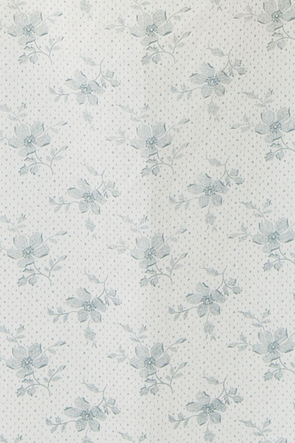 Kiori Blue Floral Dressing Gown | Boutique 1861 fabric